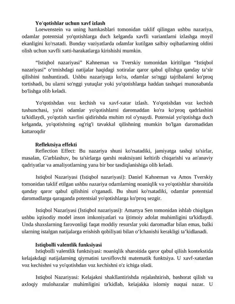 Istiqbol Nazariyasi 3