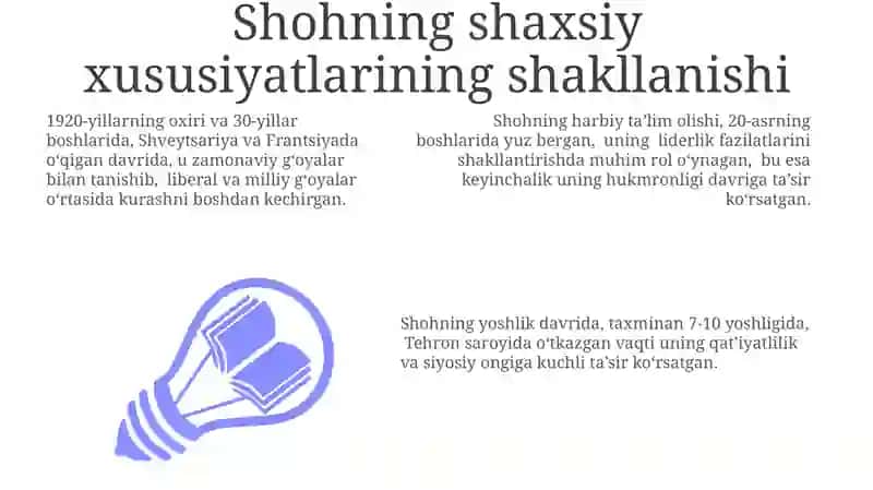 Shahsning Tarbiyasi 3