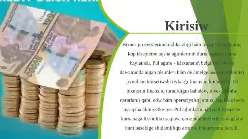Puldıń muǵdarlıq teoriyası hám onıń evolutsiyası 3