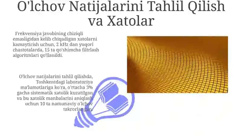 Akustik o'zgartkichning darajalash usullari 3