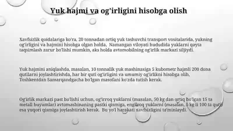 Ortish-tushirish ishlarining elementlari 3