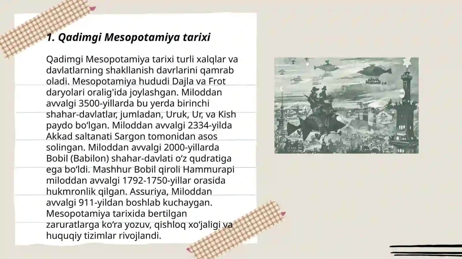 Qadimgi Mesopotamiya tarixi 3