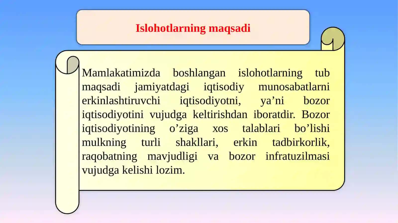 O’zbekistonda agrar islohotlarning mohiyati, bosqichlari va asosiy yo’nalishlari 3