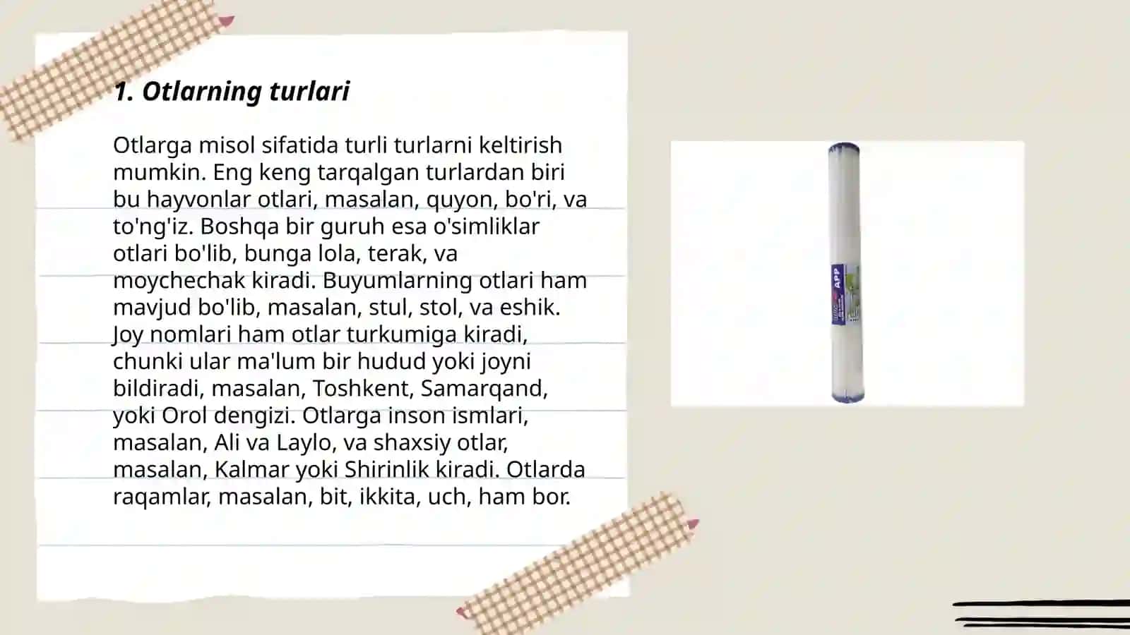 Otlarning turlari 3