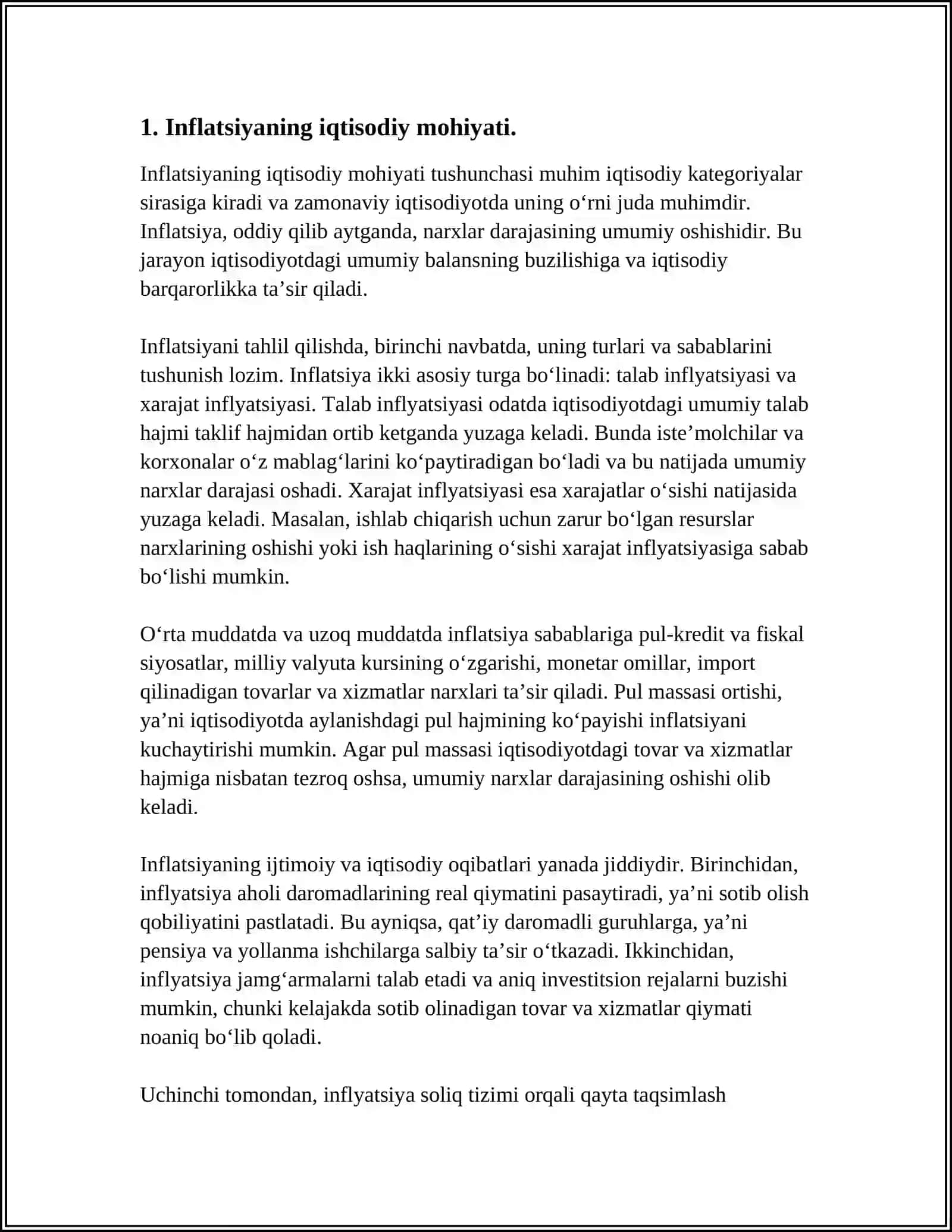 INFLYATSIYANING MOHIYATI 3