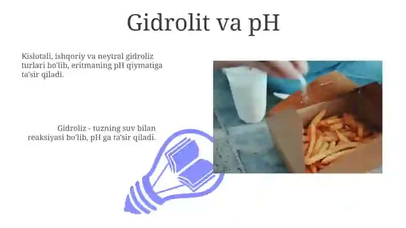 Tuз gidrolizi va uning mexanizmi 3