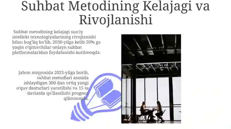 Suhbat Metodining Pedagogikadagi O'rni 3