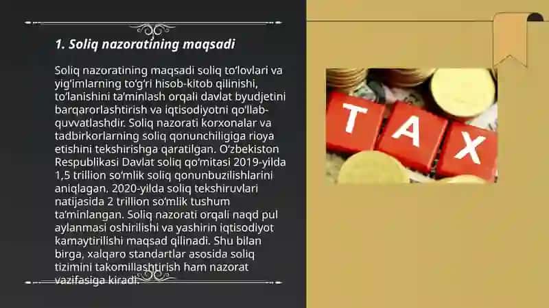 Soliq nazorati 3