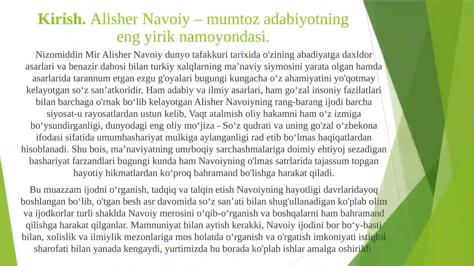 Alisher navoiyning “Nasoyim ul-muhabbat” tazkirasida tasavvuf masalalari. Dinimizdagi mazhablarga asos solgan Imomlar to‘g‘risida. 3
