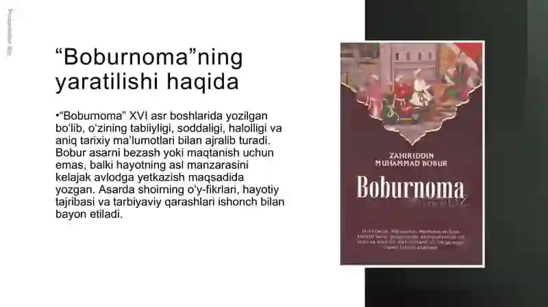 BOBUNOMA, UNING TARBIYAVIY AHAMIYATI 3