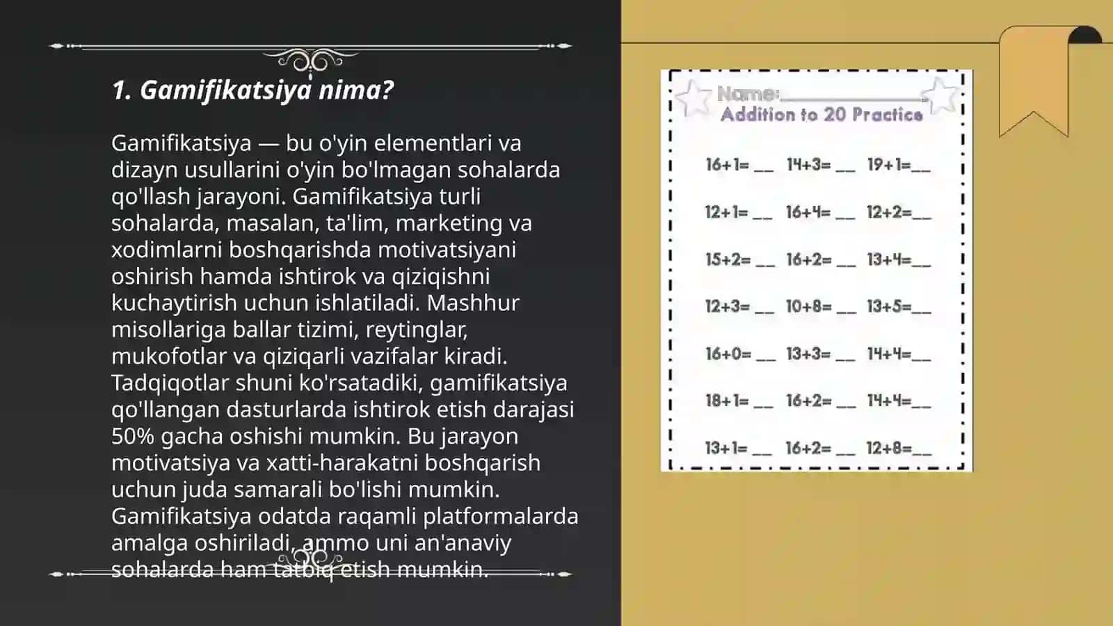 Gamifikatsiya nima? 3