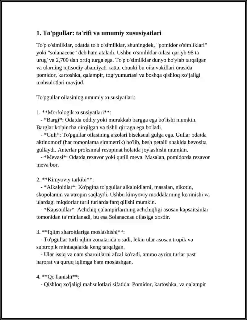 TO'PGULLAR VA ULARNING TURLARI 3