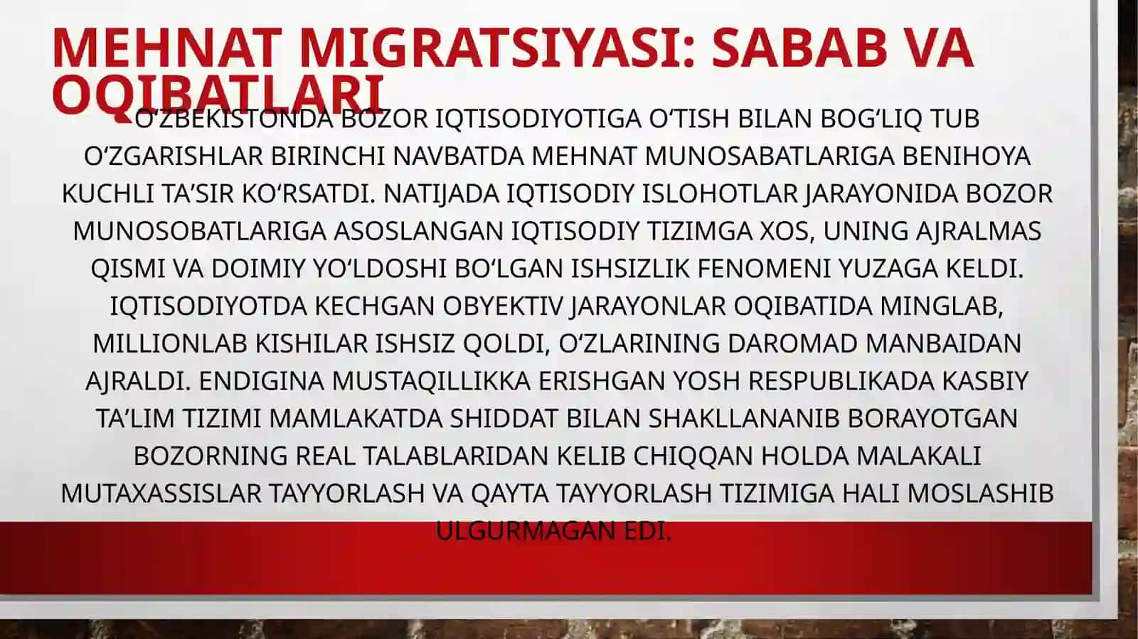 MEHNAT MIGRATSIYASINI IQTISODIY O’SISHGA TA’SIRI 3