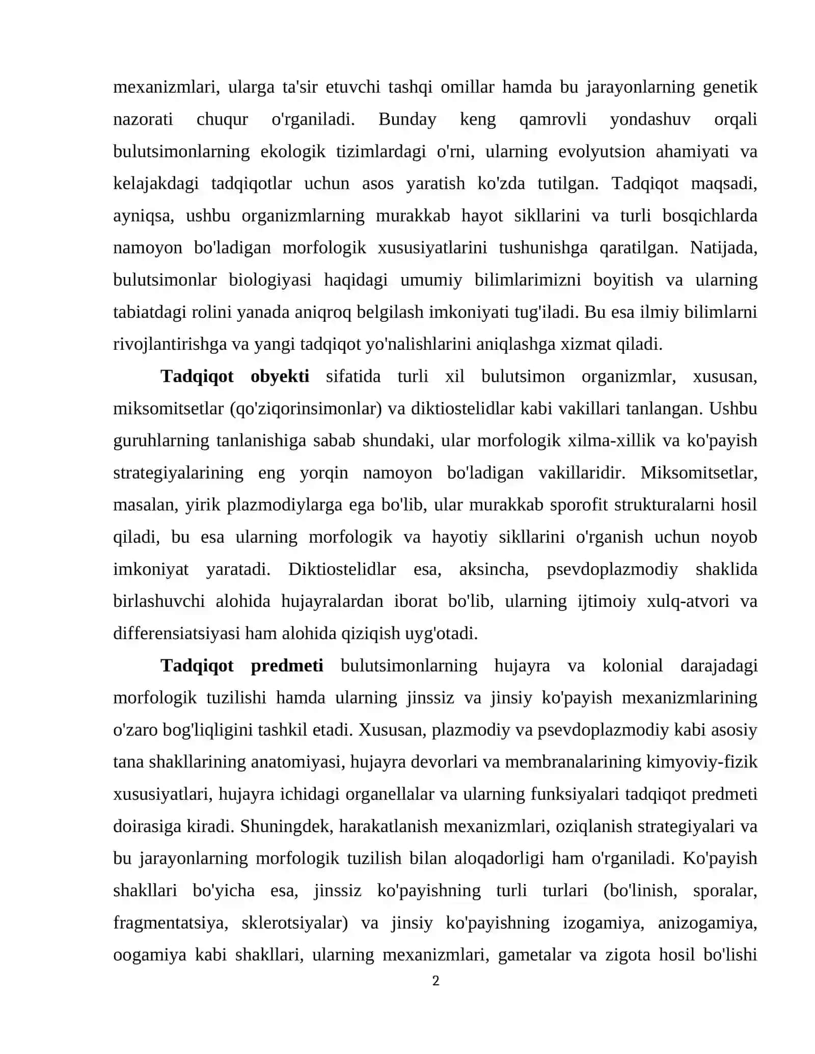BULUTSIMONLARNING UMUMIY TAVSIFI VA TASNIFI 3