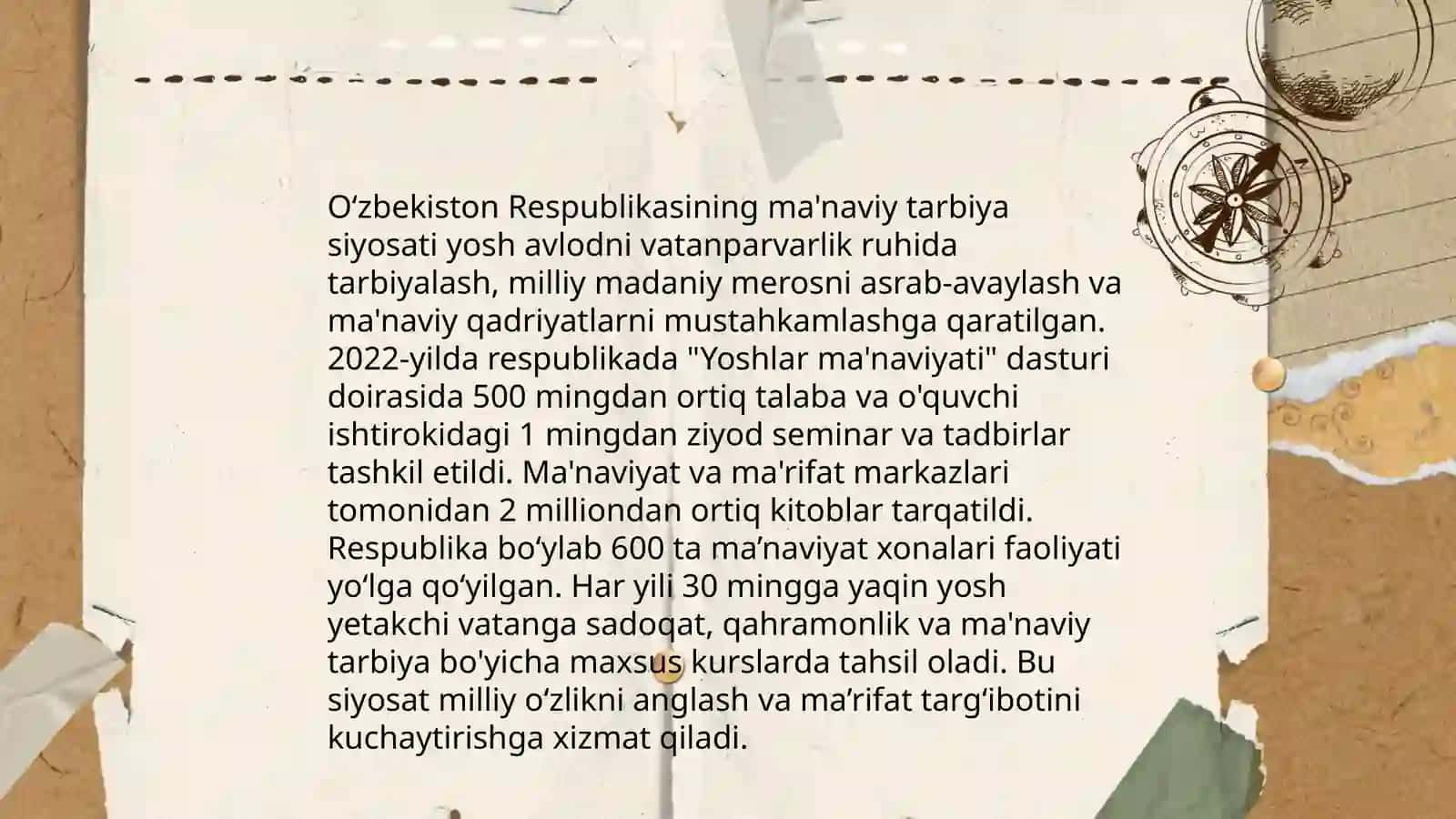 Oʻzbekiston Respublikasining uzluksiz ma'naviy tarbiya kondepsiyasi 3