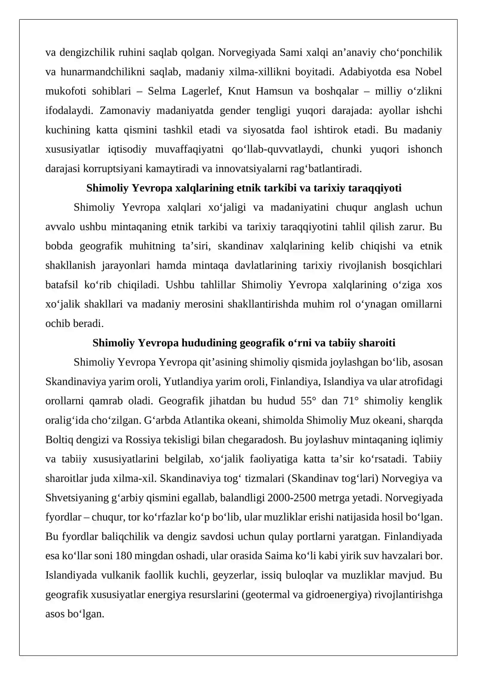 Shimoliy Yevropa xalqlari xoʻjaligi va madaniyati 3
