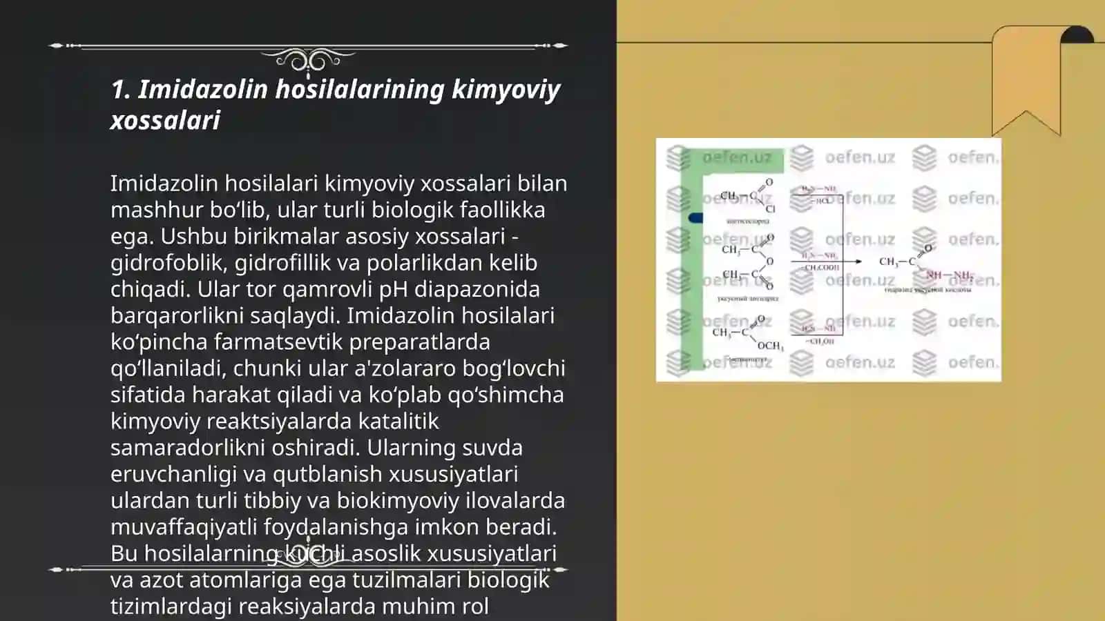 Imidazolin hosilalari tahlilida suvsiz sharoitda kislota asos titrlash usulining qóllanilishi 3