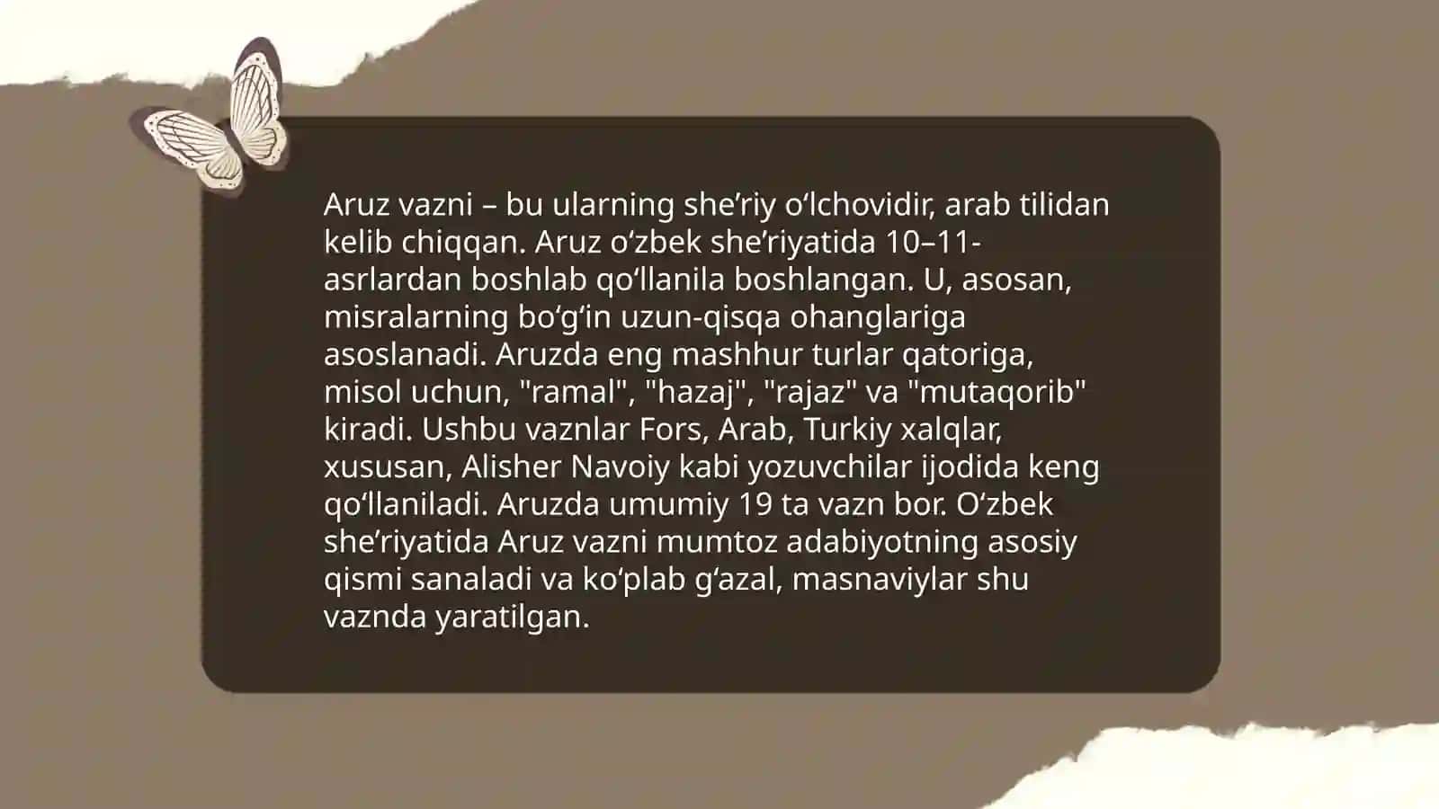 Navoiy gʻazallarining vazn xususiyatlari 3