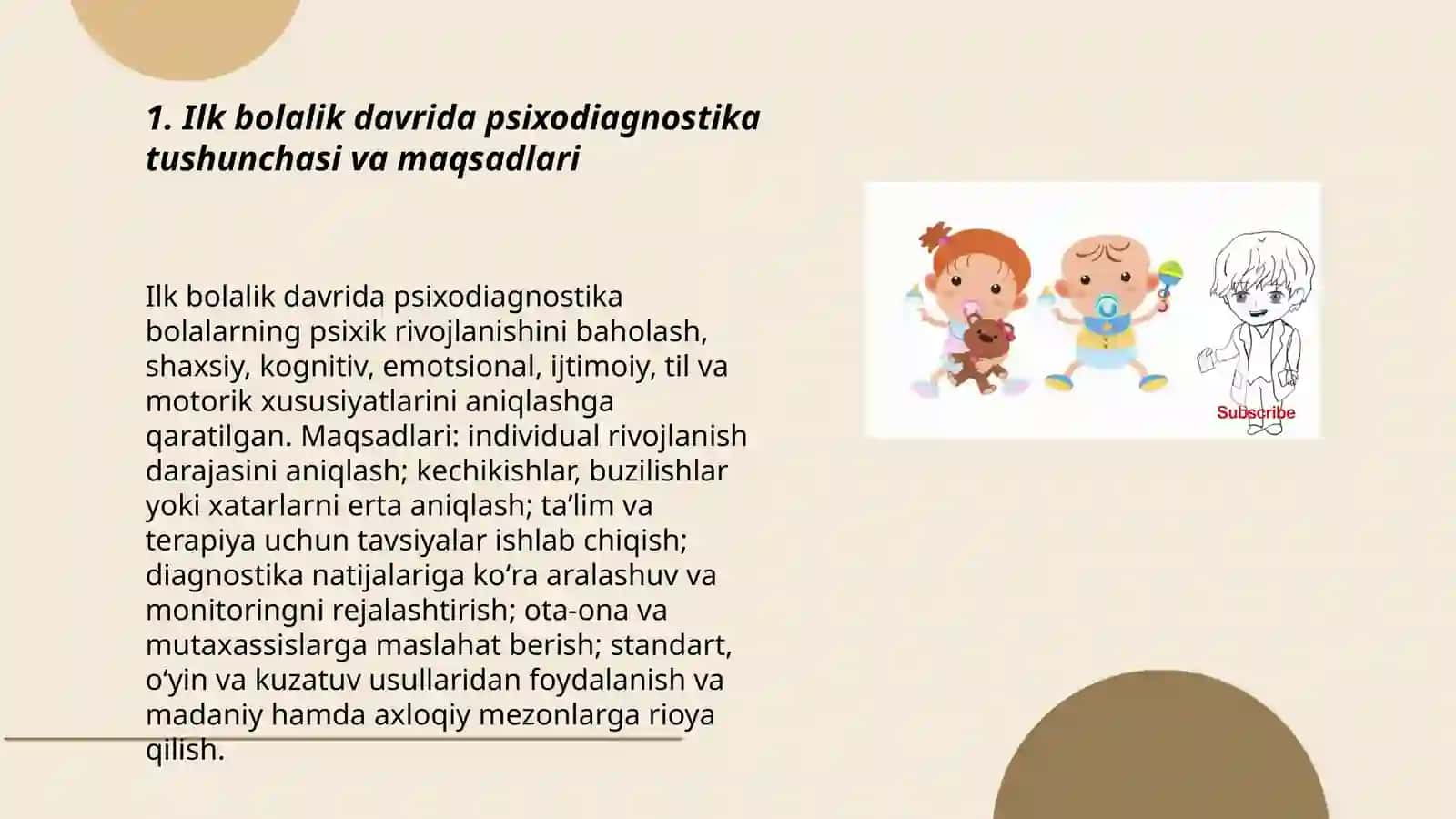 Ilk bolalik davri psixologiyasida psixodiagnostika 3
