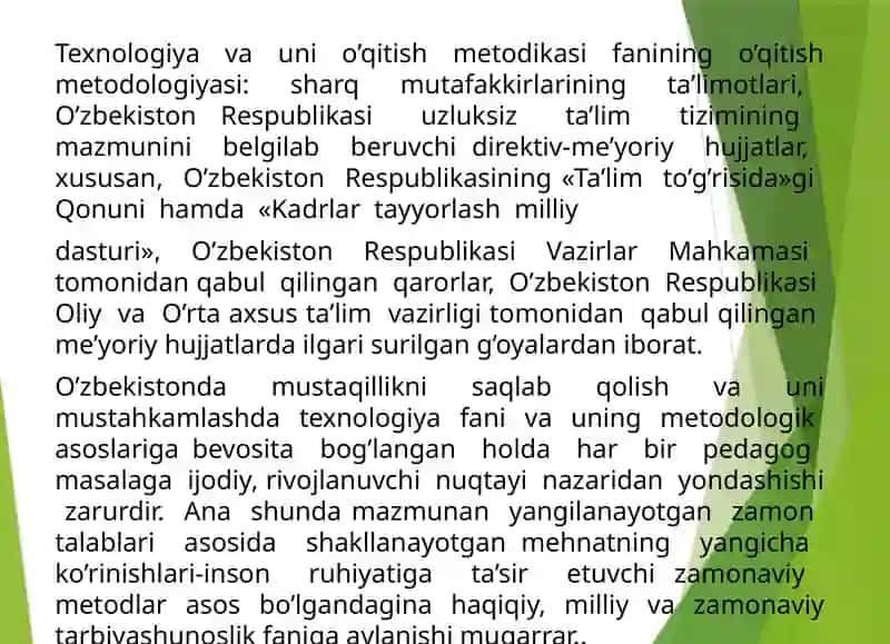 Mehnatta’limining shakl va metodlari 3