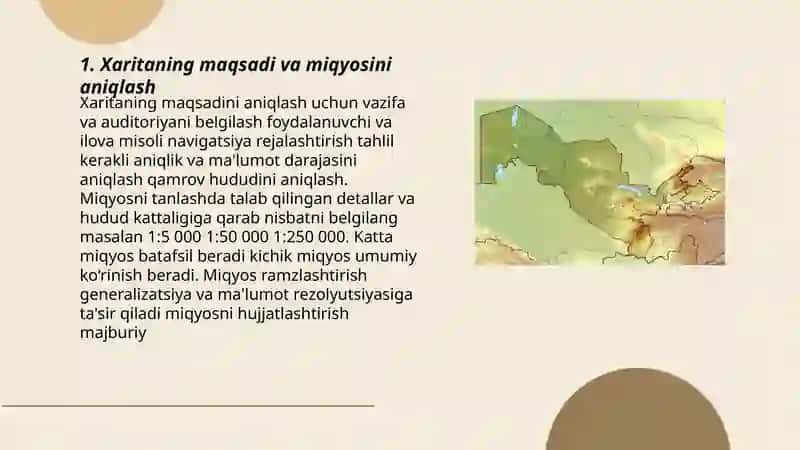 Xaritani dastlabki nusqasini tayyorlash 3