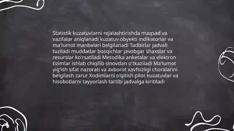 Statistik kuzatishning dasturiy-uslubiy va tashkiliy masalalari 3