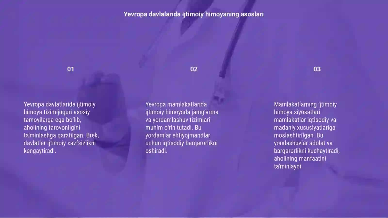 Yevropa davlatlarida ijtimoiy himoya 3