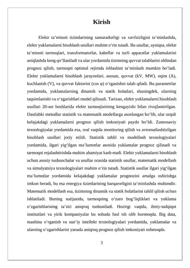 Elektr yuklamalarni hisoblash usullari 3