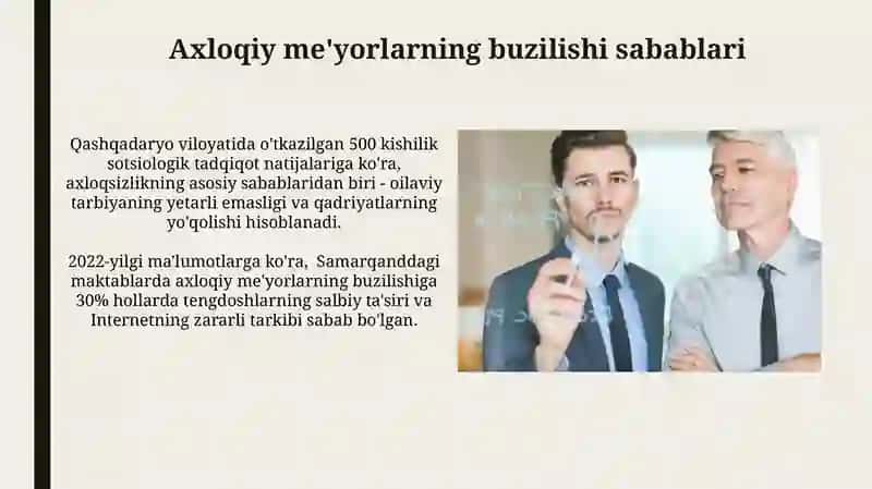 Kognitiv istalmagan axloqni so'ndirish usullari 3