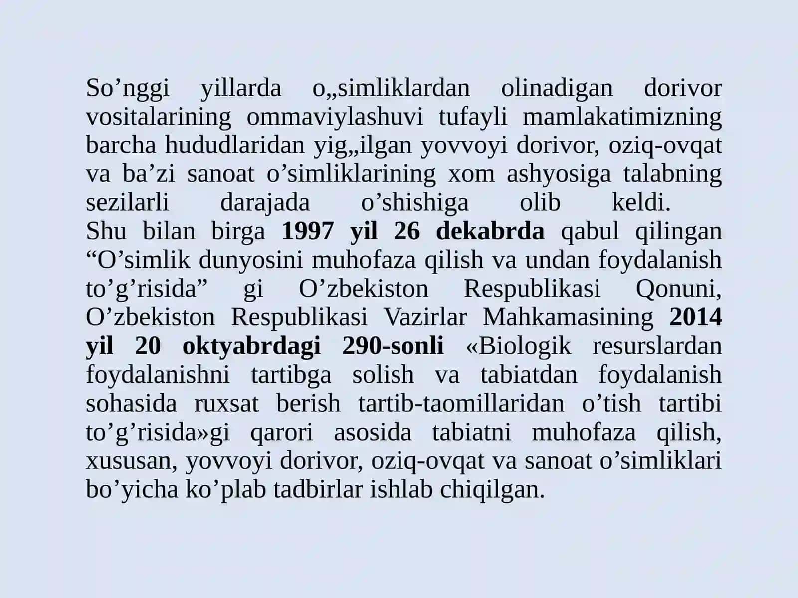 Ziravor dorivor о‘simliklar 3