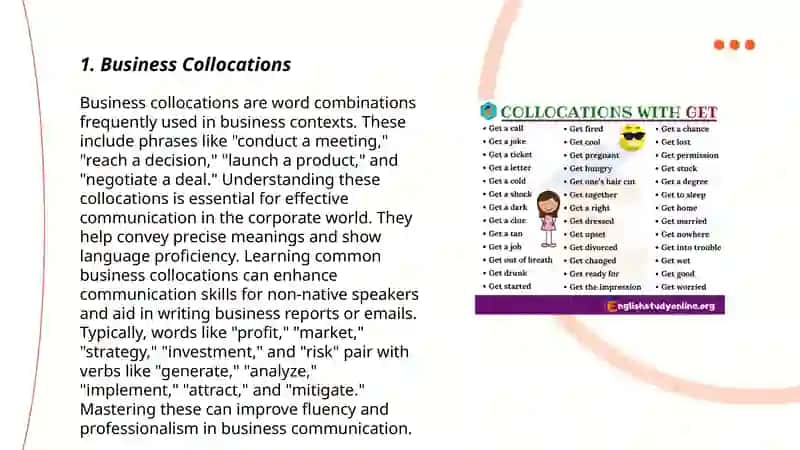 "Business Collocations" 3