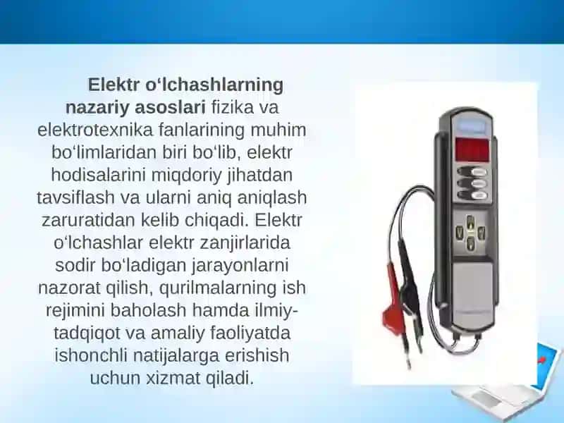 Elektr oʻlchashlar 3