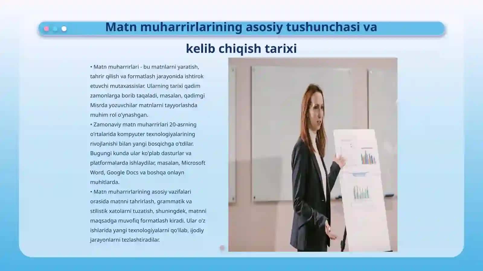 Zamonaviy matn muharrirlari 3