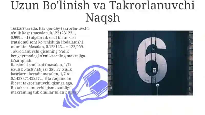 Ratsional sonlarning ta'rifi 3