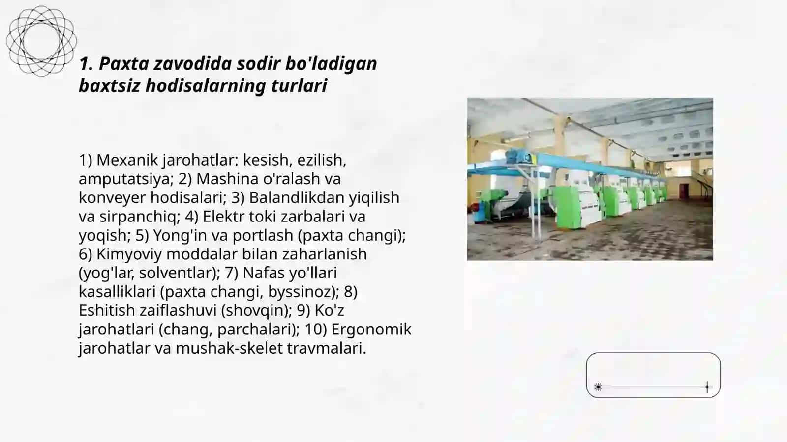Paxta zavodidagi baxtsiz hodisalar 3