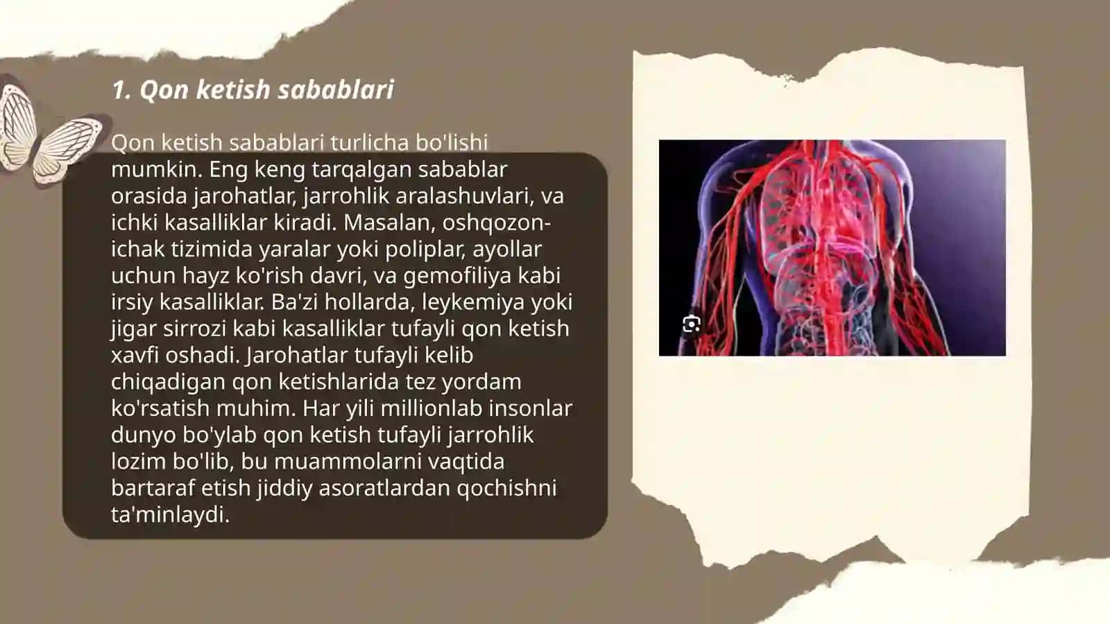 Qon ketish turlari va toʻxtatish usullari 3