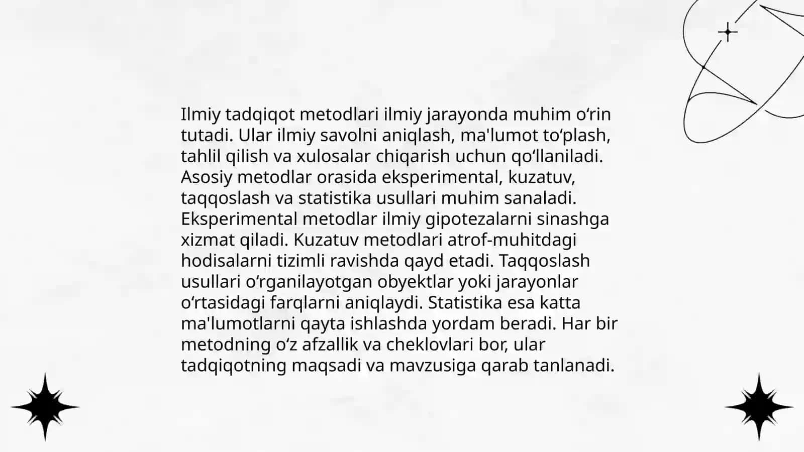 ILMIY TADQIQOT METODOLOGIYASI 3