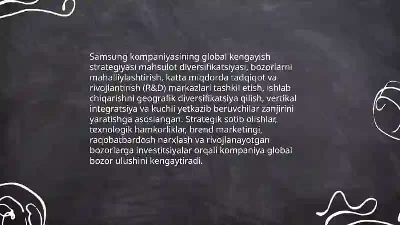 Samsung kompaniyasi strategiyasi 3