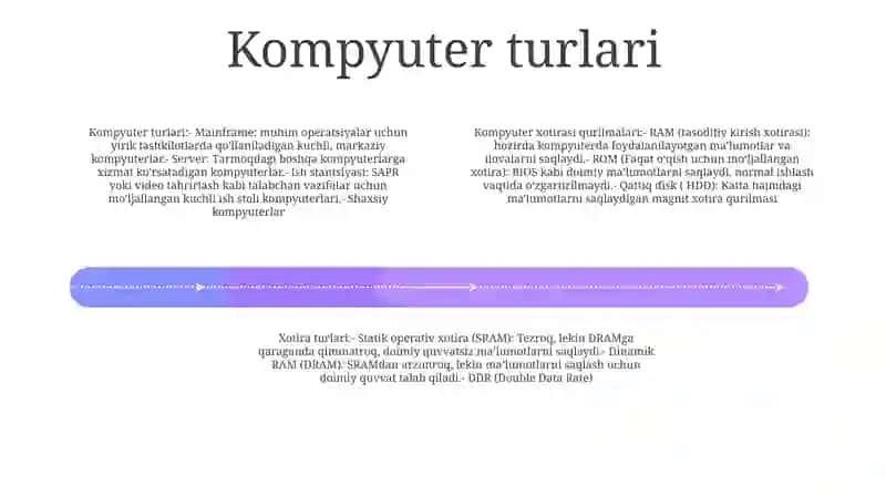 Kompyuterlarning Xotira Qurilmalari Va Turlari 3
