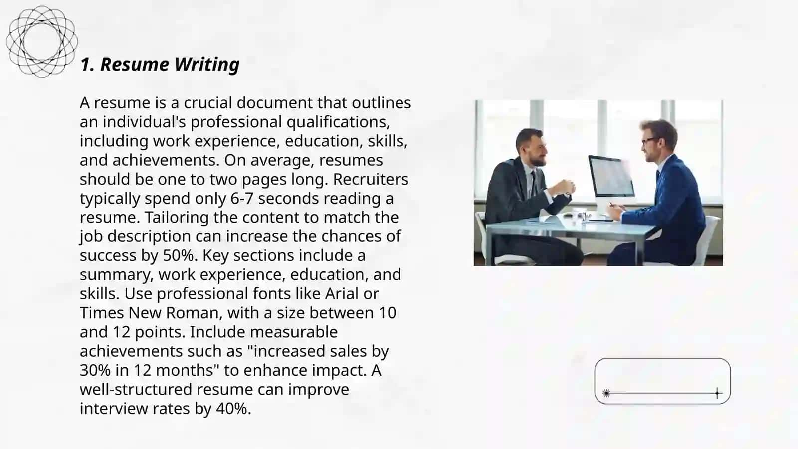 Resume Writing 3