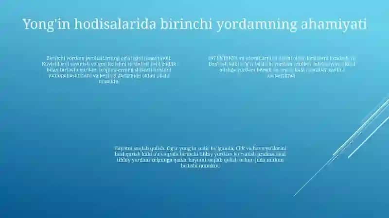 Yti Llarida Jabrlanganlarga Birinchi Tibbiy Yordam Ko'rsatish 3