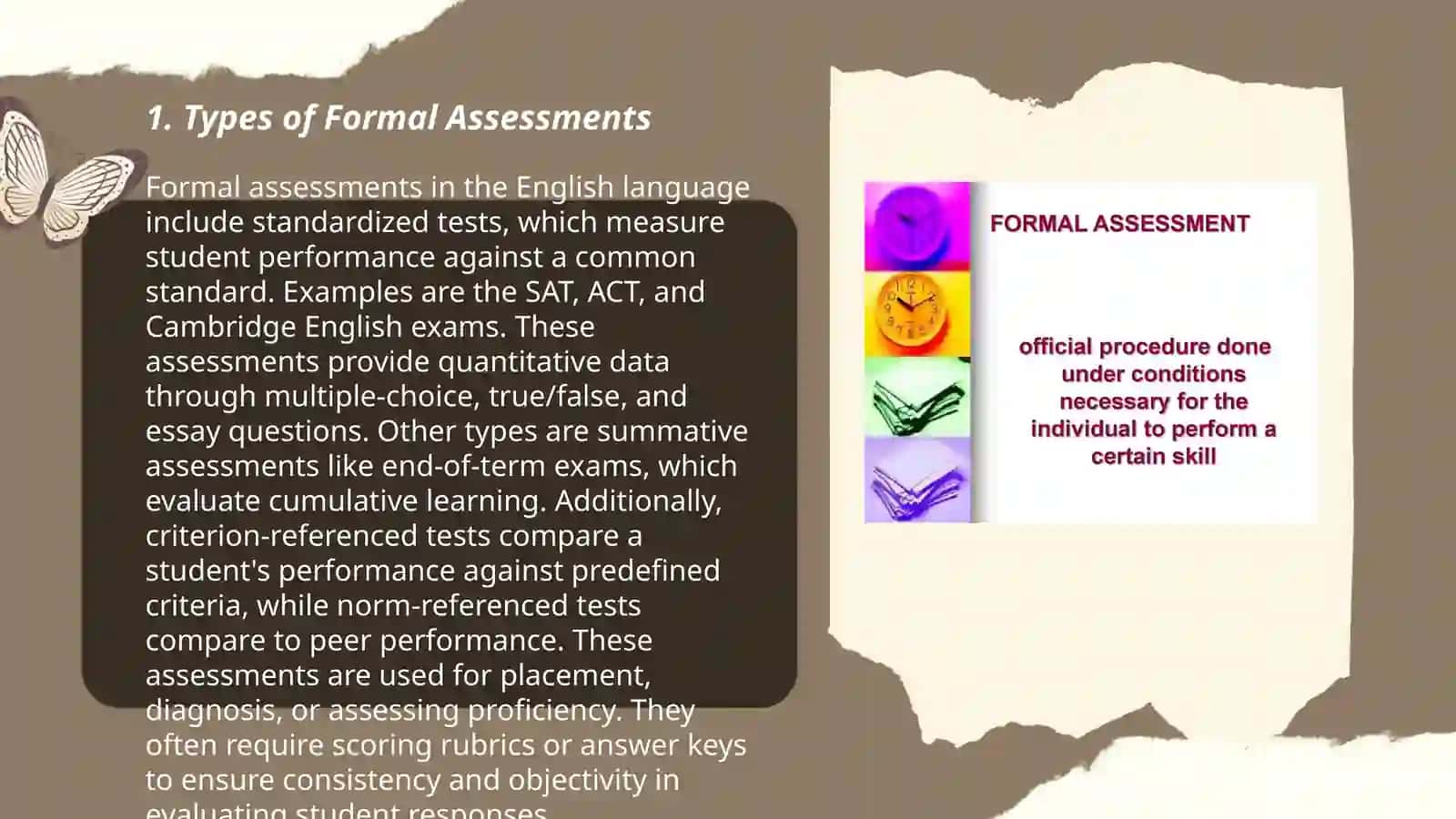 Formal and informal assessment 3