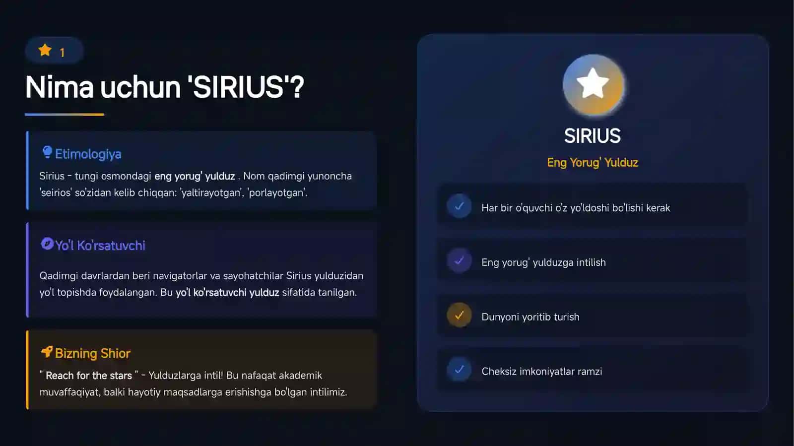 SIRIUS MAKTABI 3