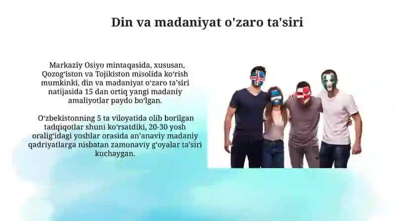 Dunyo xalqlari madaniyatidagi umumiylik va farqlar 3
