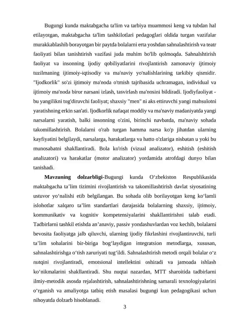 Maktabgacha ta’lim tashkilotlarida tadbirlarni tashkil etish va sahnalashtirish 3
