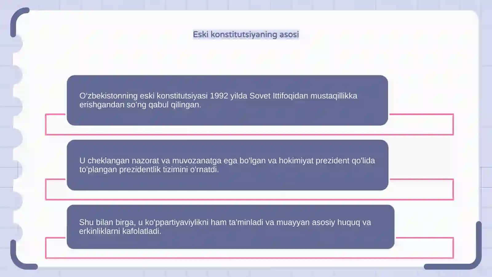 O’zbekiston Respublikasi yangi konstitutsiyasi 3