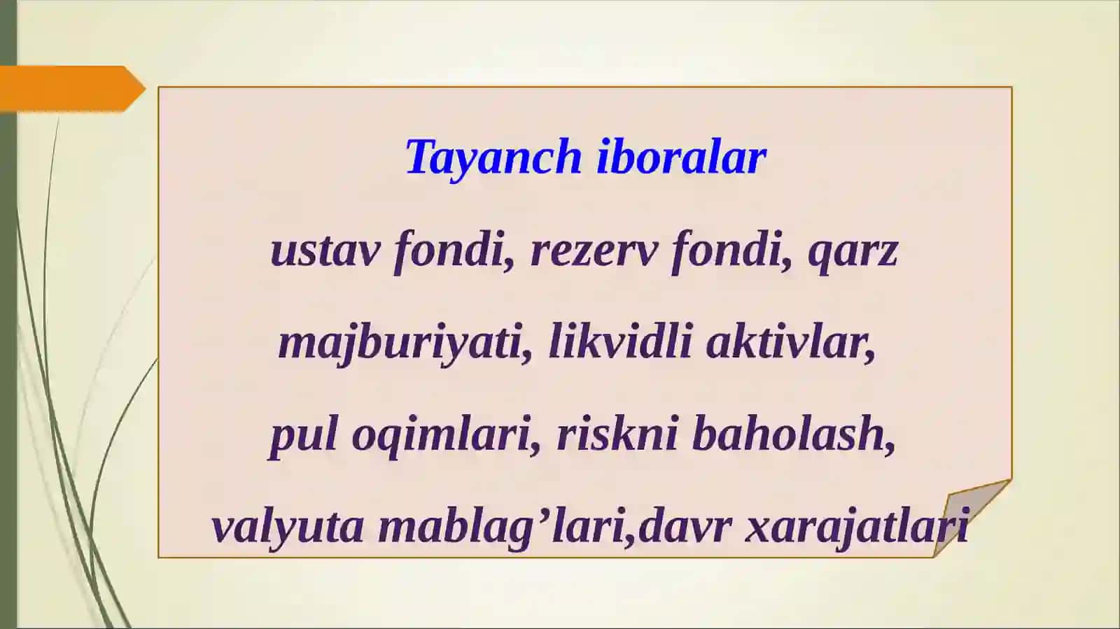 Kichik biznes va tadbirkorlik sub’yektrlarini kreditlash 3