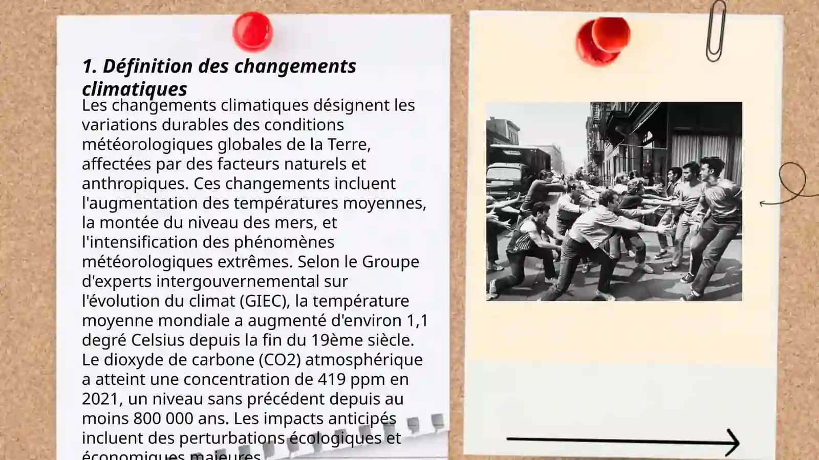 Les changements climatiques mavzusiga prezentatsiya 3