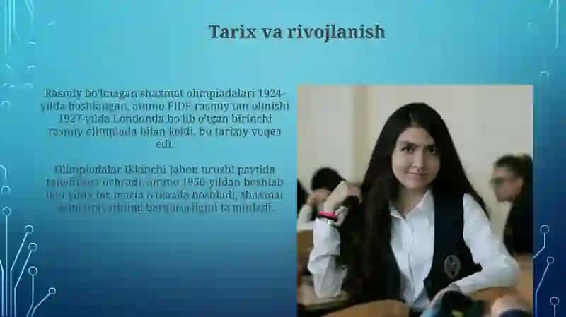 Shaxmat olimpiadalarining oʻtkazilish tartibi 3