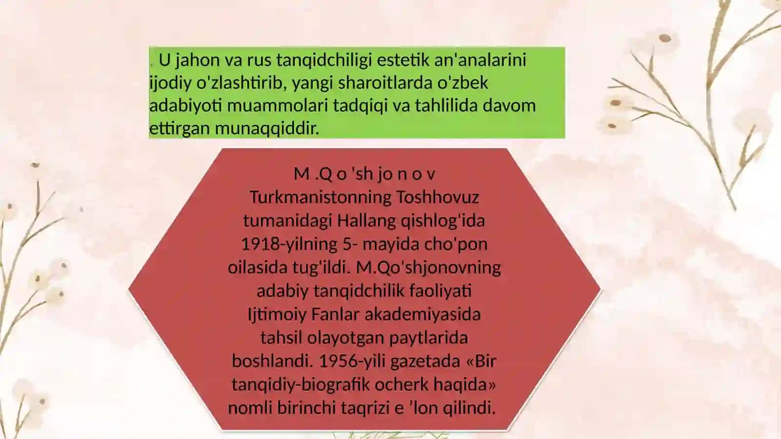 Matyoqub Qo'shjonov 3